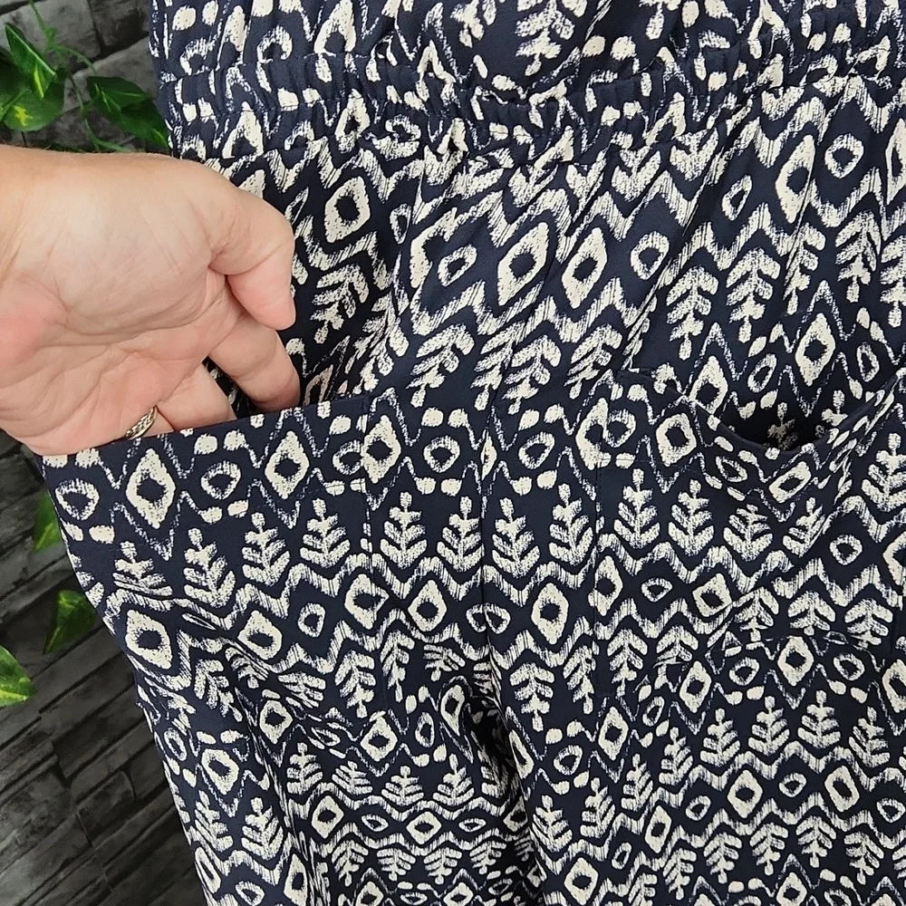 Loft Boho-Chic Casual Jumpsuit-Small